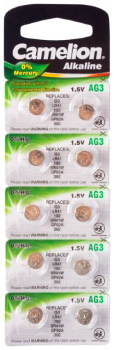 Батарейка AG3 Camelion 10 шт купить,480
