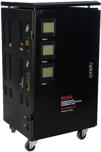 Стабилизатор напряжения Ресанта ACH-30000/3-ЭМ купить,NaN