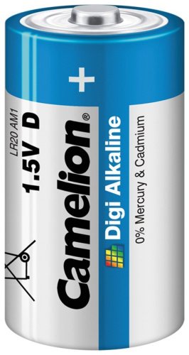 Батарейка LR20 Camelion Digi Alkaline LR20-BP2DG 2 шт купить,2800