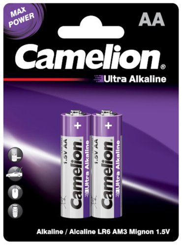 Батарейка AA Camelion Ultra Alkaline LR6-BP2UT 2 шт