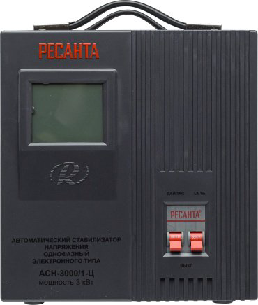 Стабилизатор напряжения Ресанта ACH-3000/1-Ц купить,NaN