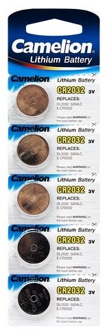 Батарейка CR2032 Camelion 5 шт