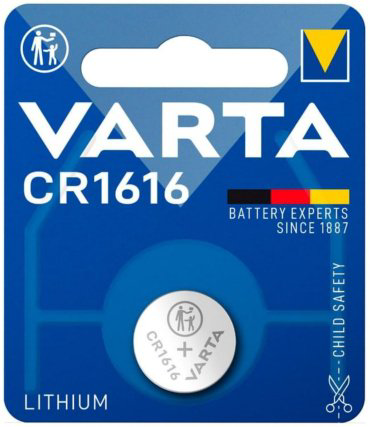 Батарейка CR1616 VARTA 1 шт купить,NaN