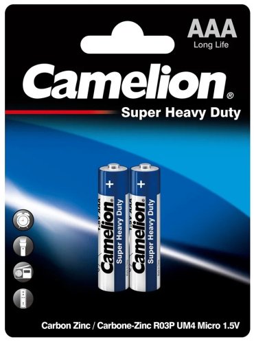 Батарейка AAA Camelion 2 шт