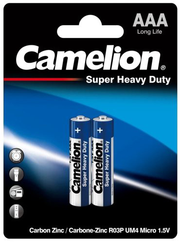 Батарейка AAA Camelion 2 шт