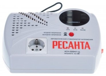 Стабилизатор напряжения Ресанта LUX АСН-500Н/1-Ц 63/6/9 купить,0