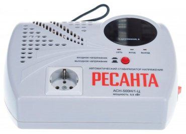 Стабилизатор напряжения Ресанта LUX АСН-500Н/1-Ц 63/6/9 - ForteMarket Стабилизатор напряжения Ресанта LUX АСН-500Н/1-Ц 63/6/9 купить,27590