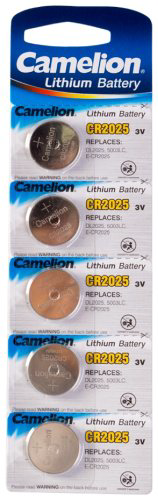 Батарейка CR2025 Camelion 5 шт