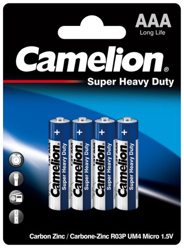 Батарейка AAA Camelion 4 шт