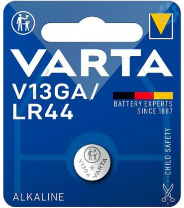 Батарейка LR44 VARTA 1 шт