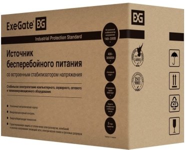 Источник бесперебойного питания ExeGate BNB-800.LED.AVR.4C13