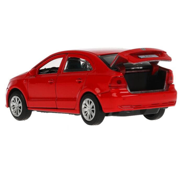 Машинка Технопарк Volkswagen Polo 12см красная купить,NaN