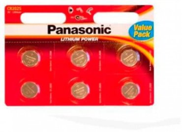 Батарейка CR2025 Panasonic 6 шт