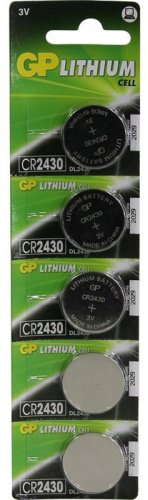 Батарейка CR2430 GP 5 шт