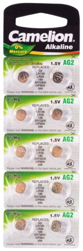 Батарейка AG2 Camelion 10 шт