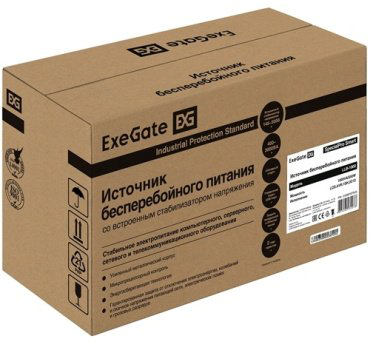 Источник бесперебойного питания ExeGate LLB-1000.LCD.AVR.1SH.2C13 купить,NaN
