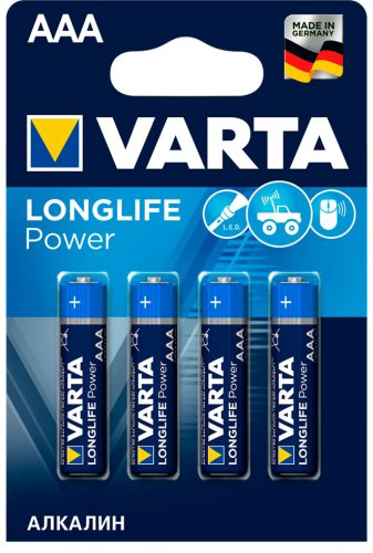 Батарейка AAA VARTA 4 шт