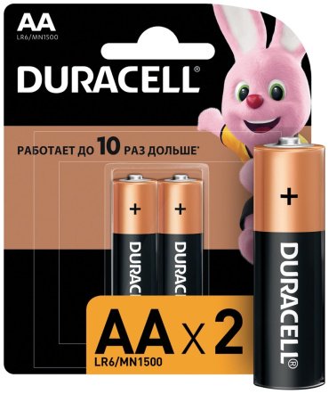 Батарейка AA Duracell 2 шт