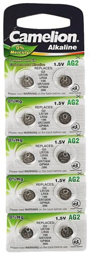 Батарейка AG2 Camelion 10 шт