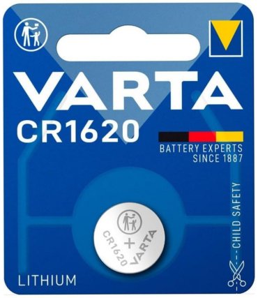 Батарейка CR1620 VARTA 1 шт купить,NaN