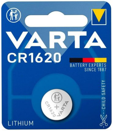 Батарейка CR1620 VARTA 1 шт купить,NaN