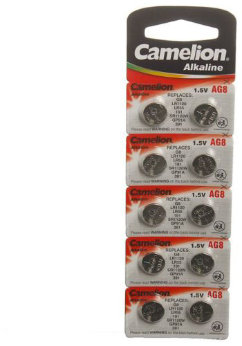 Батарейка AG8 Camelion 10 шт