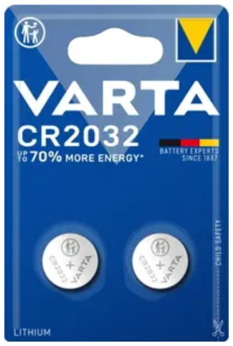 Батарейка CR2032 VARTA 2 шт купить,NaN