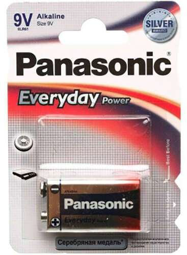Батарейка 9V Panasonic 1 шт