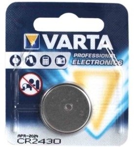 Батарейка CR2430 VARTA 1 шт купить,NaN
