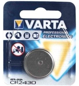 Батарейка CR2430 VARTA 1 шт купить,NaN