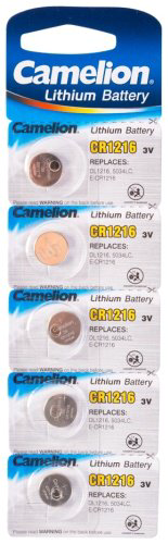 Батарейка CR1216 Camelion 5 шт