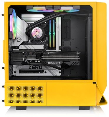 Корпус Thermaltake Ceres 350 MX Bumblebee желтый купить,0