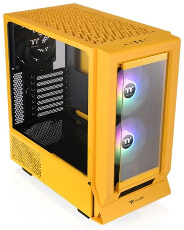 Корпус Thermaltake Ceres 350 MX Bumblebee желтый купить,0