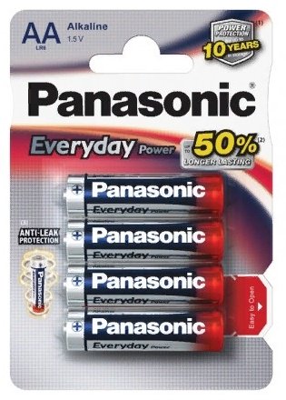 Батарейка AA Panasonic 4 шт