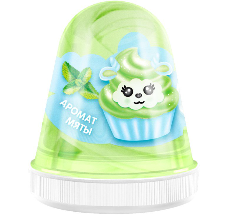 Слайм  Slime Fluffy  Зеленая мята  FL012 купить,NaN