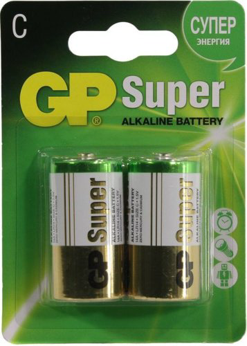 Батарейка C GP 2 шт