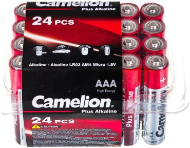 Батарейка AAA Camelion 24 шт