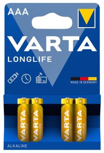 Батарейка AAA VARTA 4 шт