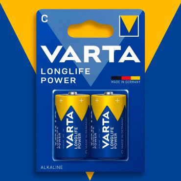 Батарейка C VARTA 2 шт