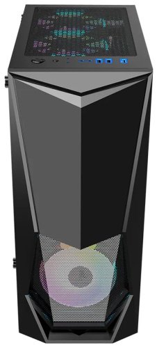 Корпус 1STPLAYER DK-3-BK DK-3-BK-1F5M-2F5S черный - ForteMarket Корпус 1STPLAYER DK-3-BK DK-3-BK-1F5M-2F5S черный купить,0