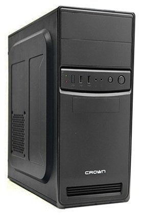 Корпус CROWN CMC-455 черный купить,0