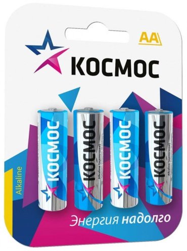 Батарейка AA Космос 4 шт