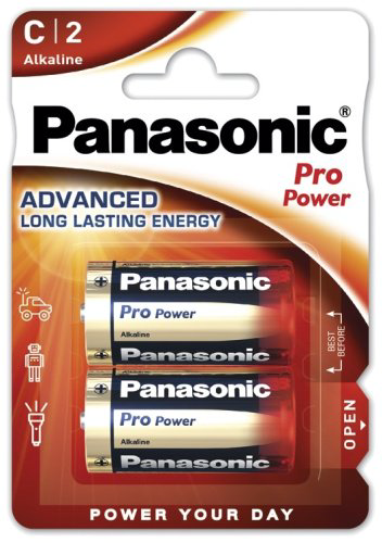 Батарейка C Panasonic 2 шт