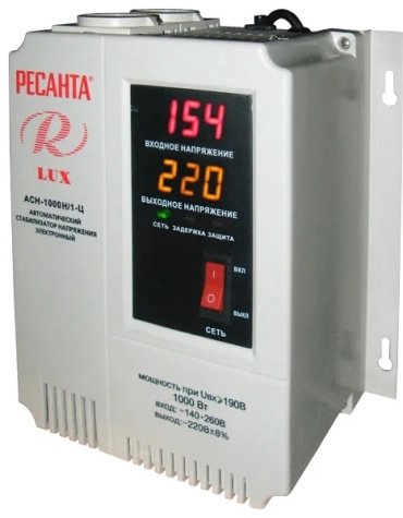Стабилизатор напряжения Ресанта LUX АСН-1000Н/1-Ц