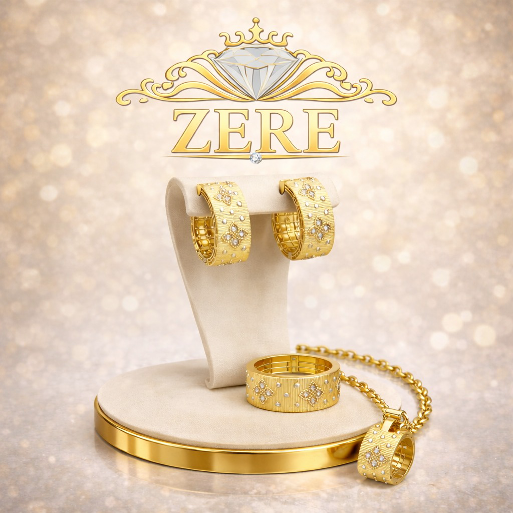 Комплект Zere ZR080301 золото 24.08гр 18р купить,2400300