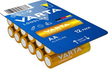 Батарейка AA VARTA 12 шт купить,NaN