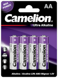 Батарейка AA Camelion Ultra Alkaline LR6-BP4UT 4 шт