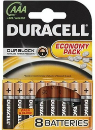 Батарейка AAA Duracell 8 шт
