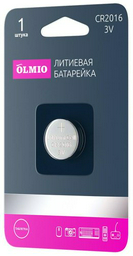 Батарейка CR2016 OLMIO 1 шт