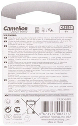 Батарейка CR2430 Camelion 1 шт
